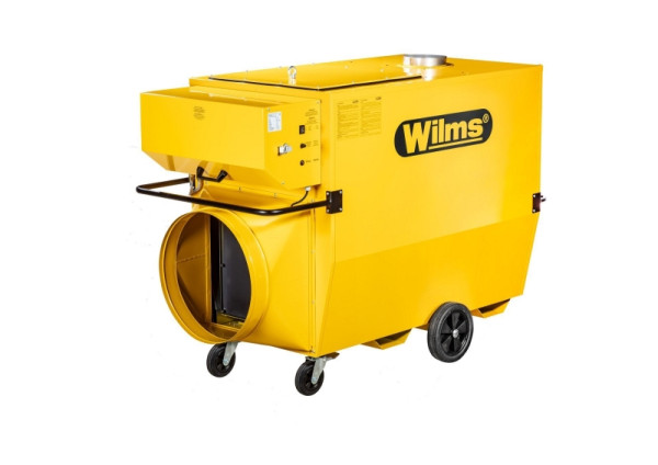 Turbine à air chaud Wilms avec acheminement des gaz d'échappement BV 535, 1261535