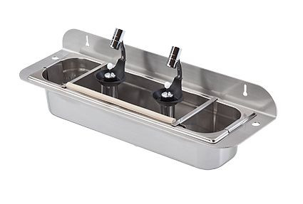 Lölsberg i.ScoopShower Unlimited Silver pour Dipper Système de douche à double portion (version complémentaire), 921 006D