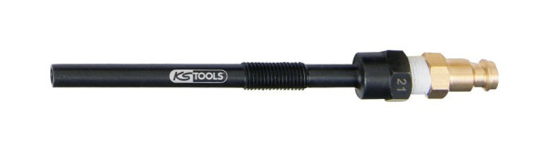 Adaptateur de bougie de préchauffage KS Tools, M8x1,0 avec filetage extérieur, longueur 120 mm, 150.3681