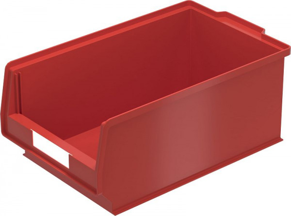 BITO bac de rangement PK set avec étiquette /PK3 350x210x145 rouge, avec étiquette, 10 pièces, C0250-0005