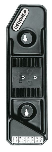GEDORE support plastique vide pour 12 clés No. 6, grand, 5070160