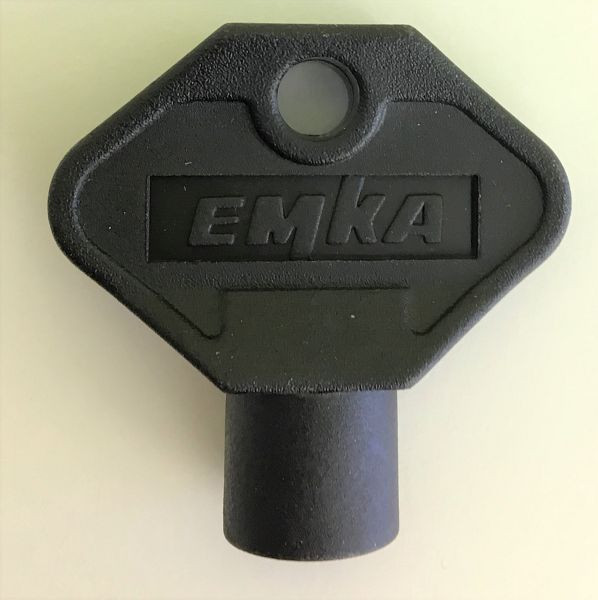 Clé ELMAG pour boîtier de commande '3 pans taille 8', pour armoires de commande de groupes électrogènes, en partie pour panneaux de commande de groupes électrogènes, 9503028