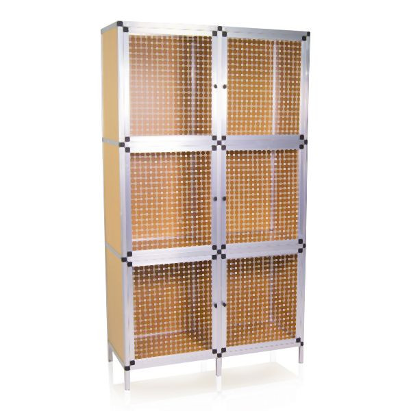 Clapier à lapin Metra avec 6 cases, clapier à lapin, cage à lapin, clapier, box à lapin, 10271