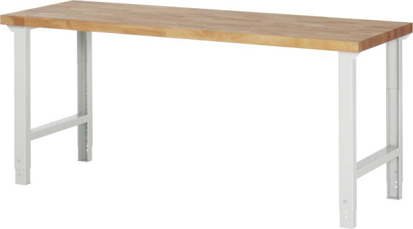 Etabli RAU série 7000 - modèle 7000-1, L2000 x P700 x H790-1140 mm, 03-7000-1-207B4H.12