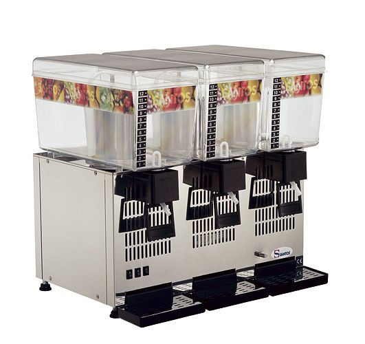 Distributeur Santos pour boissons fraîches - 3 bidons x 12 l, S34-3