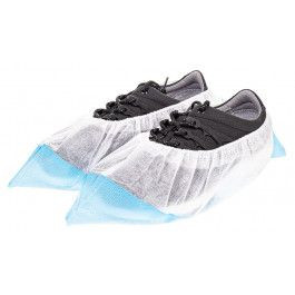 Surchaussure DS SafetyWear, basse, polypropylène SBPP, antidérapante, semelle extérieure bleue, UE : 400 pièces, H6711