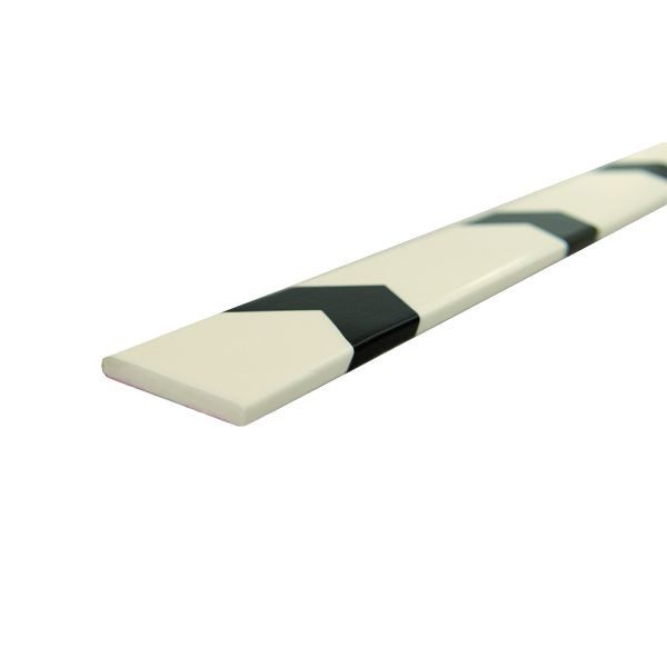 Knuffi Oneway n/b, système d'orientation, noir/blanc, 1 mètre, OW-302