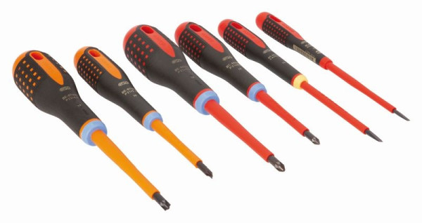 Jeu de tournevis Bahco Ergo™, 6 pièces, BE-9884S
