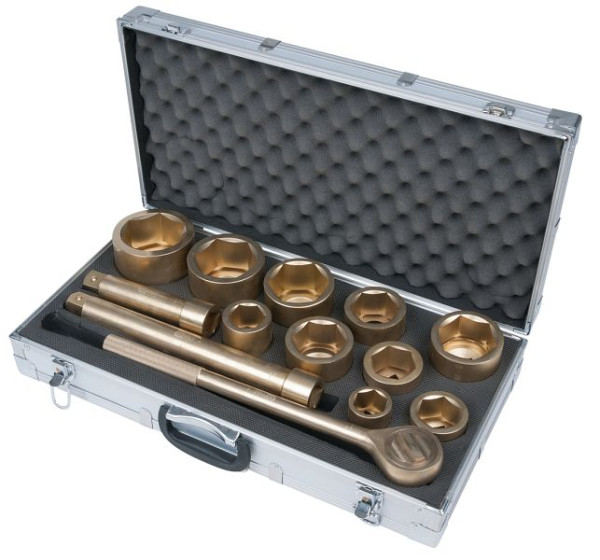 KS Tools BRONZEplus jeu de clés à douille 1" 13 pièces, 963.1067