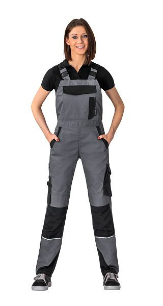 Salopette femme Planam Norit, ardoise/noir, taille 42, 6531042
