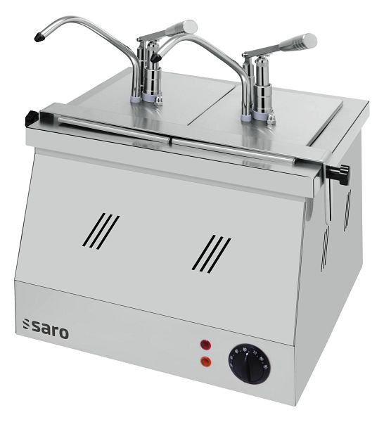 Saro Bainmarie 2x 1/4 GN 200 avec distributeur BM-0214, 421-2500
