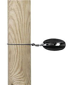 Isolateurs de tension Gallagher S noir, paquet de 100, 012015