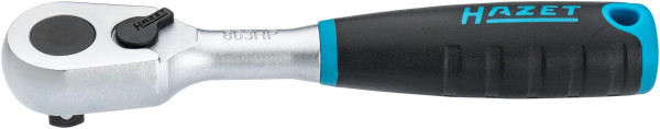 Cliquet réversible à dents fines Hazet HiPer, carré plein 6,3 mm (1/4 pouce), 863HP