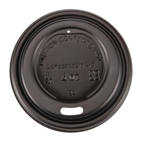 Couvercles compostables Fiesta Green pour tasses à expresso 11,3cl, UE : 1000 pièces, DY983