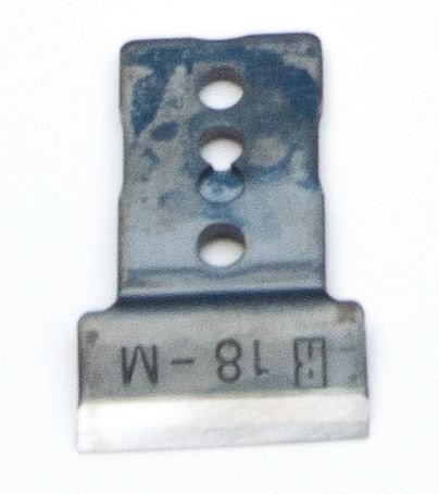 BRÜCK couteau interchangeable 18 mm pour burins RALI SHARK - type M, UE: 2 pièces, 450