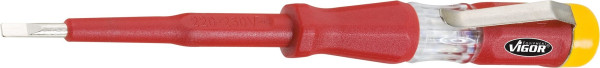 Testeur de tension VIGOR, profil à fente, 0,5 x 3 mm, V1138