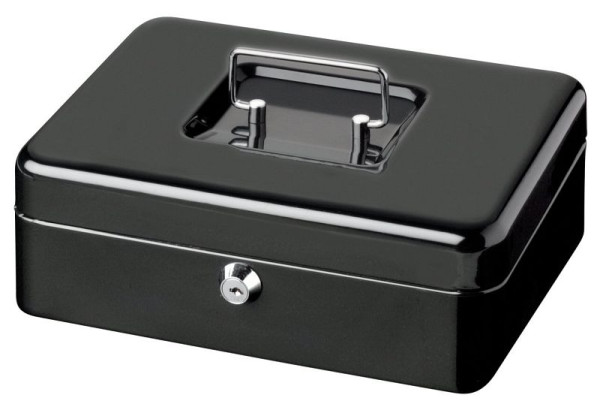 BURG-WÄCHTER tirelire Money 5025 noir, 2 x clés, HxLxP (extérieur) : 90 x 250 x 180mm, noir, 10700
