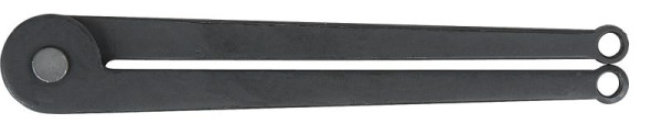 KS Tools Tourne-écrou à deux trous, réglable, 263 mm, 150.3206