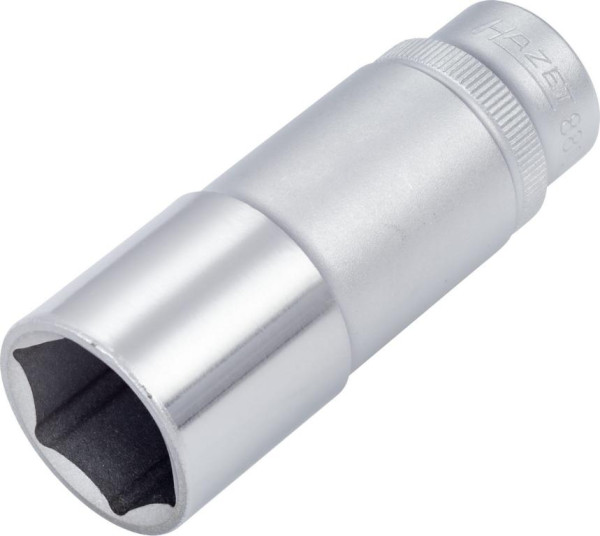 Douille Hazet, hexagonale, carré creux 10 mm (3/8"), 20 mm, long type moleté, 880LG-20