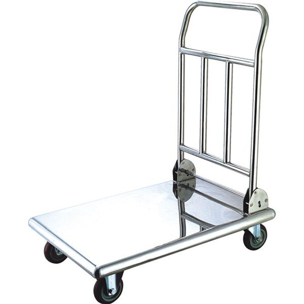 Chariot de transport Stalgast Thermobox en acier inoxydable, capacité de charge 150 kg, 740 x 480 x 870 mm (LxPxH), LT0701740