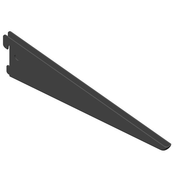 Système d'éléments U-BEAM, AVEC TROU, UE: 20 pièces, VRAC, 270 mm, NOIR, 10201-00016