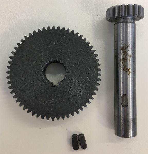 Arbre de transmission ELMAG pour boîtier de serrure (n° 71) pour Superturn 550/125 Vario, 9808048