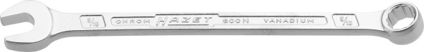 Clé mixte Hazet, profil extérieur double hexagonal, 5/16", 600NA-5/16