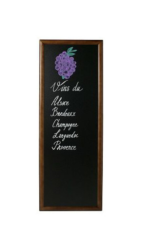 Tableau d'écriture Contacto, 56x120cm, écrou, 7684/120