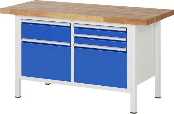 Etabli RAU série 8000 - modèle 8472, L1500 x P700 x H840-1040 mm, 13-8472A2-157B4H.11