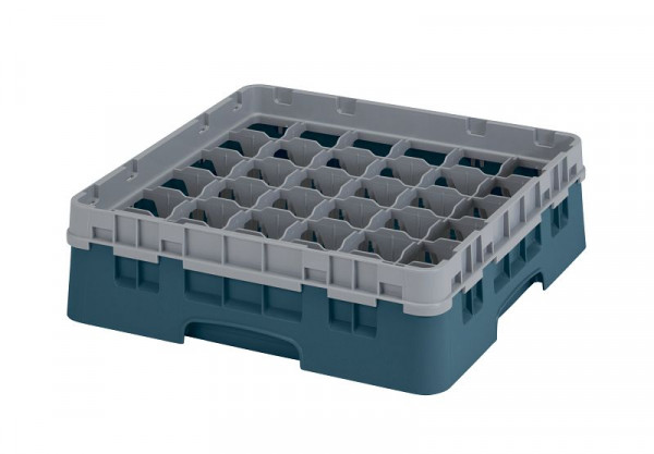 Panier de lavage Cambro 36 compartiments Camrack® 9,2 cm turquoise, SU: 5 pièces, 36S318414