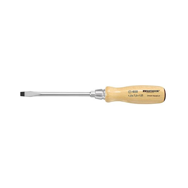 Tournevis manche bois MATADOR 0600