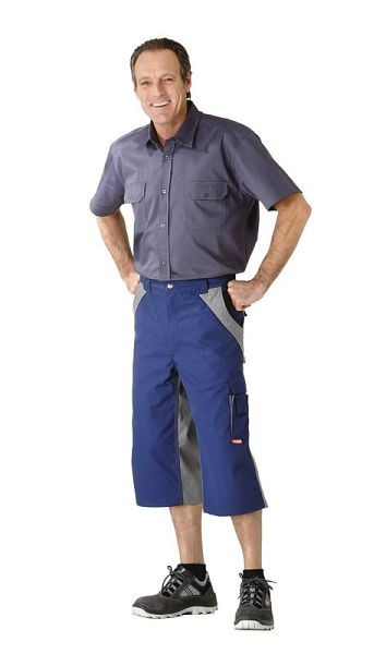 Pantalon 3/4 Planam Plaline, marine/zinc, taille XS, 2552040