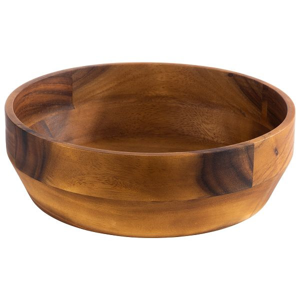 Bol APS -ACACIA-, Ø 27 x 8,5 cm, bois d'acacia, huilé, 3 litres, 00796