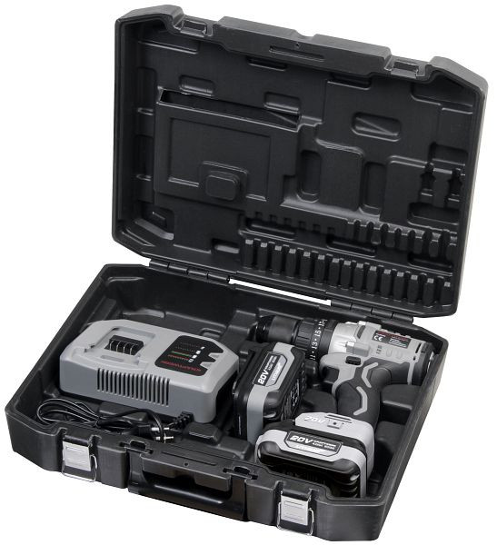 Perceuse à percussion sans fil Kraftwerk 20V 4Ah 100Nm avec 2 batteries, 404.000.006