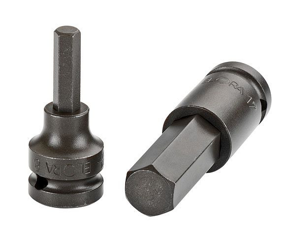 Embout de tournevis ELORA 1/2 ", à six pans creux, 790INA, taille: 5/32 ", 0790110085100