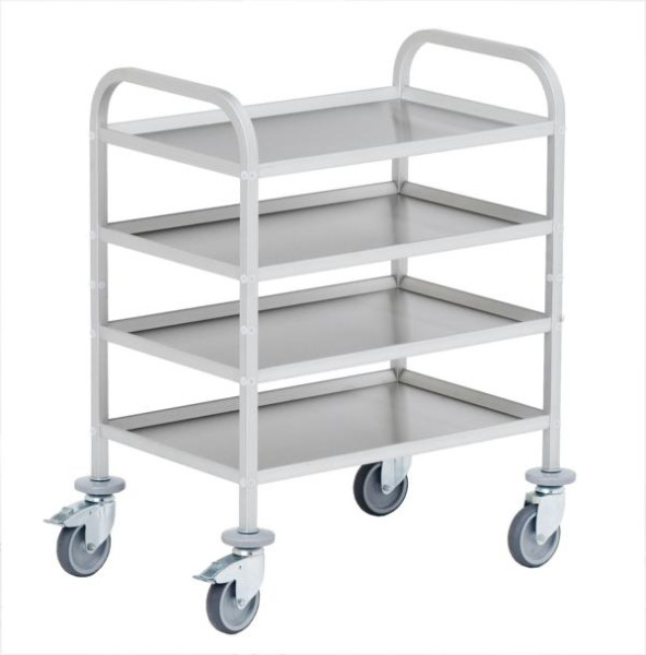 Chariot de service Gmöhling G®-SERV E 9501 / 4 E, aluminium, 223950114