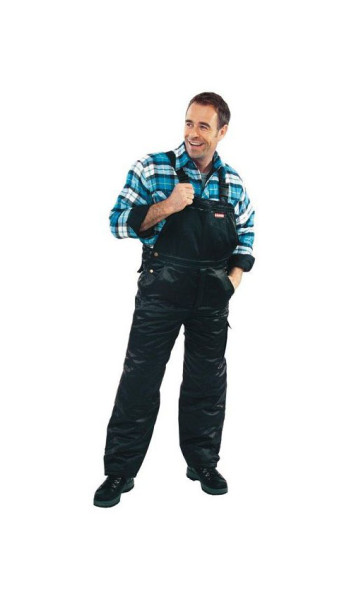 Planam Outdoor Glacier Pilot Salopette, noir, taille S, 0370044