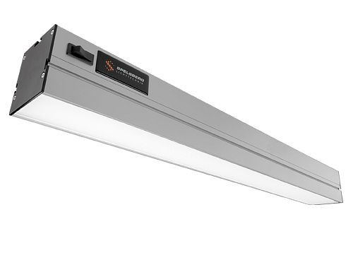Lampe de travail Bedrunka+Hirth Universal 1500, basique, dimensions en mm (LxPxH) : 1440 x 70 x 80, 03L15M50B
