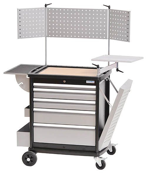 Bedrunka+Hirth Plateau pivotant pour ordinateur portable pour maxmobile, 300 mm, D420 mm, H20 mm, 08.88.73A
