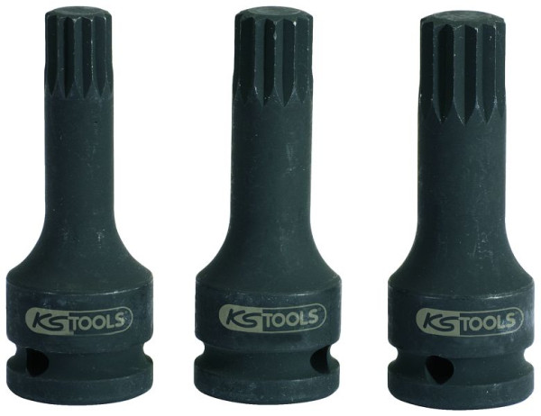 KS Tools Douille à chocs 1/2" XZN, longue, M14, 515.1172
