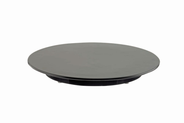 Plat à gâteau Schneider mélamine, noir, Ø 320 mm, hauteur 30 mm, 227127