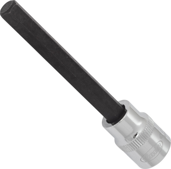 Embout de tournevis VIGOR, carré creux 10 mm (3/8"), profil six pans intérieur, 8 mm, longueur : 93 mm, pour commande manuelle, V6144