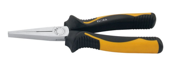 Pince à becs plats ELORA avec couvre-poignées 2 K, 476, longueur: 165 mm, 0476001702000
