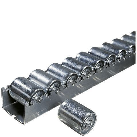 Rail à rouleaux BITO PDS /H83 2400/T 72 rouleaux cylindriques acier 45 galvanisé, C0882-0022