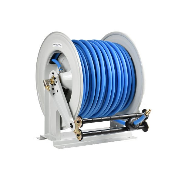 Enrouleur Ebinger OSM 710, max. 17bar, 50m - Tuyau d'air comprimé en PVC 1/2 ", 1.710.103