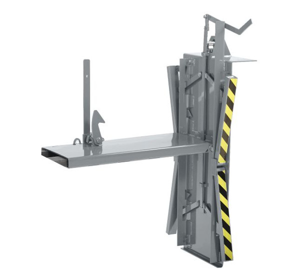 Retourneur de boîtes à grille RR Industrietechnik type RGW RAL 7005, 120400062