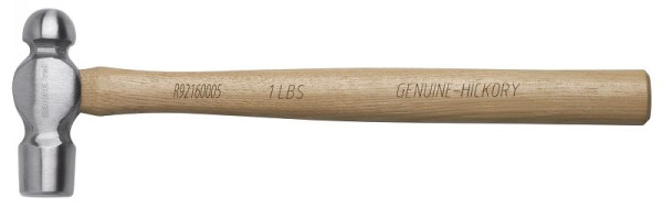 Marteau de mécanicien anglais rouge GEDORE 1lbs hickory, 3300769