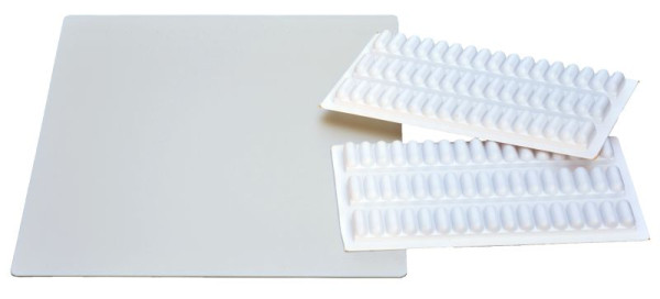 Caisse de transport Gmöhling G®-BOX kit d'accessoires cloison de séparation 4 + guides, aluminium anodisé, 045150055