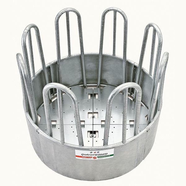 Socle Growi galvanisé pour rack rond "Comfort-Line" Mini, diamètre 130 cm, 10053860