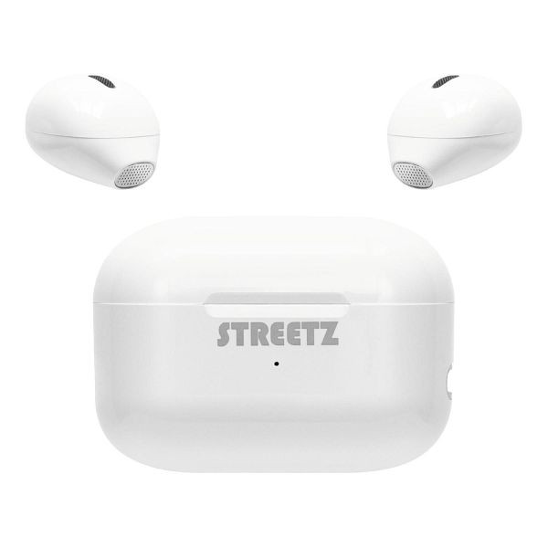 STREETZ TWS Mini écouteurs intra-auriculaires Bluetooth batterie Li-Ion jusqu'à 5 heures, TWS-114